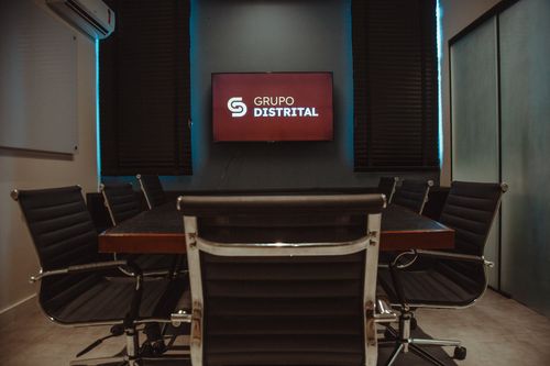Sala de reuniões da sede do Grupo Distrital